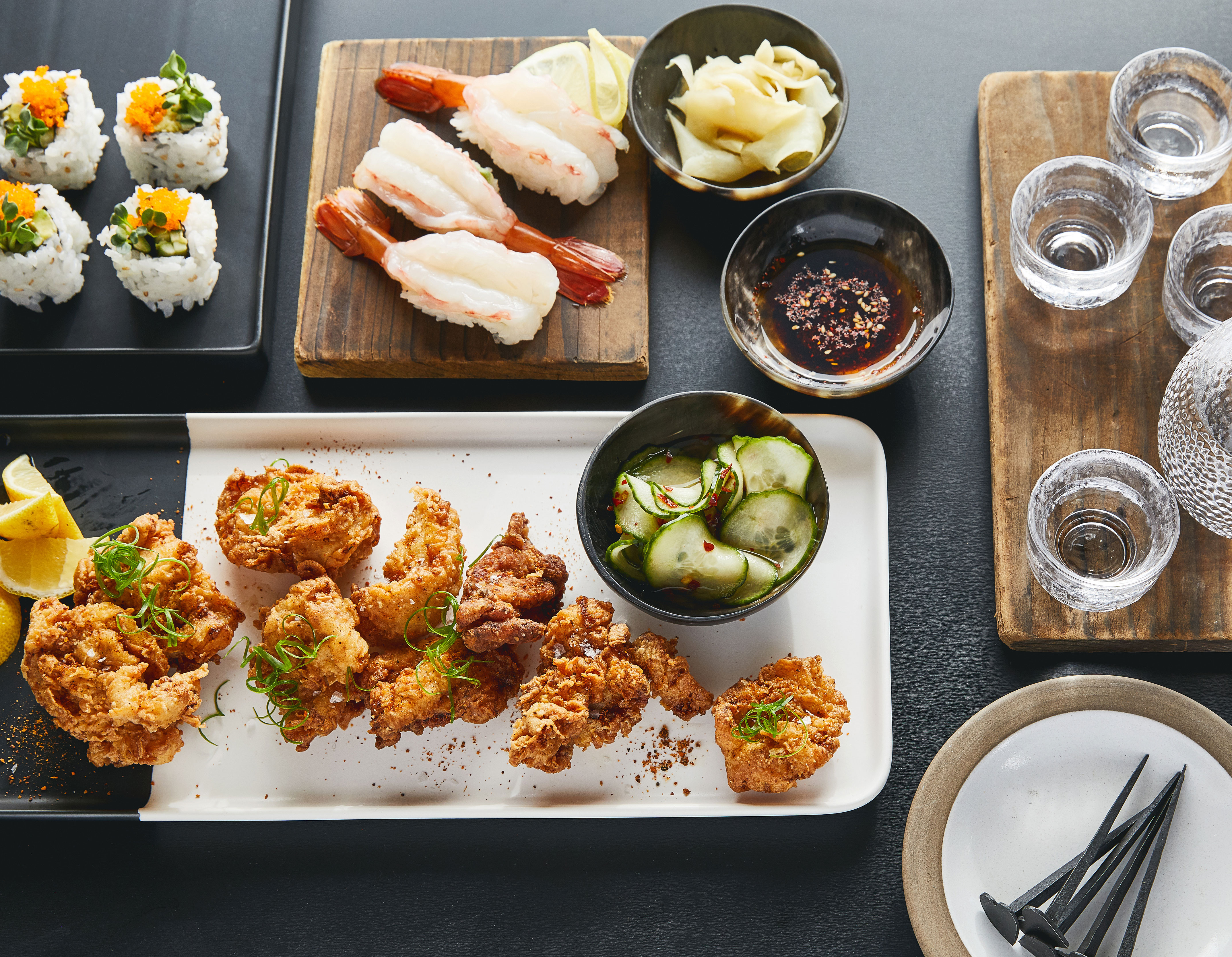 Cuisine featured at event at Kimpton Palladian Hotel